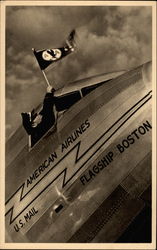 In Flight with the Flagship Fleet of American Airlines, Inc Aircraft Postcard Postcard