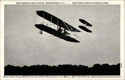 Wright Army Plane 1908-1909 Postcard