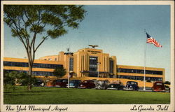 New York Municipal Airport, La Guardia Field Postcard