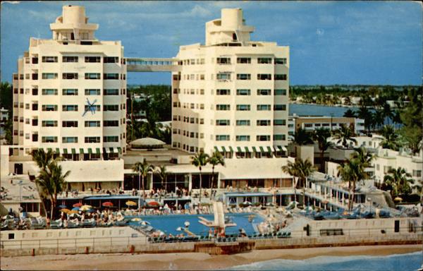 sherry frontenac oceanfront hotel collins avenue miami beach fl usa