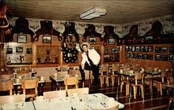 Casey Tibbs Trophy Room, Falcon Cafe Pierre, SD Postcard Postcard