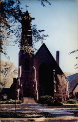 Trinity Church Protestan Episcopal, 1834 Niles, MI Postcard Postcard