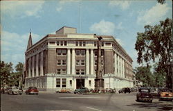 Mounument Square Glens Falls, NY Postcard Postcard