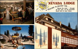 Nevada Lodge Crystal Bay, NV Postcard Postcard