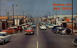 Greetings from Seal Beach Postcard