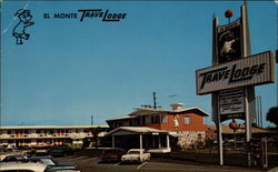 El Monte Travelodge California Postcard Postcard