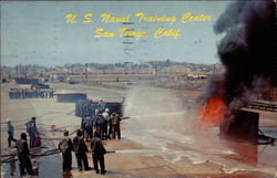 U.S. Naval Training Center Postcard