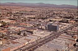 Aerial view of Mesa, Arizona Postcard Postcard