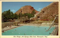 Star Plunge, Hot Springs State Park Thermopolis, WY Hot Springs National Park Postcard Postcard