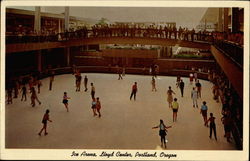 Ice Arena, Lloyd Center Postcard