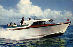 Chris-Craft Cavalier Postcard