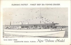 Miss Buckeye III Clearwater Beach, FL Postcard Postcard