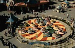 Mad Hatter's Tea Party, Disneyland Anaheim, CA Postcard Postcard