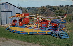 The Famous Tilt-A-Whirl Faribault, MN Postcard Postcard