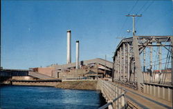 The International Bridge Fort Frances, ON Canada Ontario Postcard Postcard