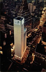 Allied Chemical Tower, #1 Times Square New York, NY Postcard Postcard