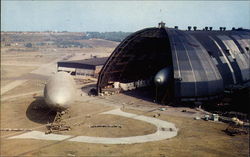 Goodyear Air-Dock Akron, OH Postcard Postcard