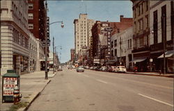 Looking Down Main Street, Lexington, Kentucky Postcard Postcard