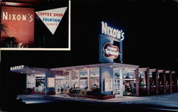 Nixon's Family Restaurant and Bakery Whittier, CA Postcard Postcard