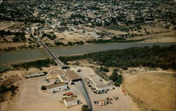 McAllen-Hidalgo-Reynosa Bridge Crossing the Rio Grande River Mexico Postcard Postcard