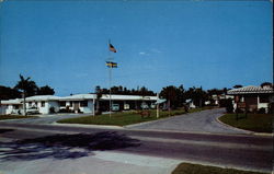 The Twin Motel and Coffee Shop Postcard