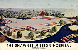 The Shawnee-Mission Hospital Merriam, KS Postcard Postcard