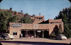 Strausenback's Garden of the Gods Trading Post Postcard