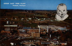 Gerber Baby Food Plant Postcard