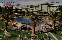 Fabulous Flamingo Las Vegas, NV Postcard Postcard