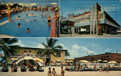 Sandy Shores Motel Miami Beach, FL Postcard Postcard