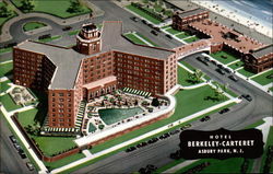 Hotel Berkeley-Carteret Asbury Park, NJ Postcard Postcard