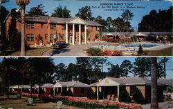 Johnson Manor Court Jacksonville, FL Postcard Postcard