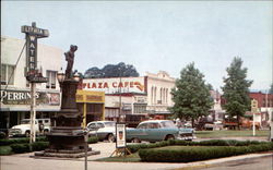 The Plaza Ashland, OR Postcard Postcard