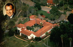 Home of Richard M. Nixon, 37th President of the United States Postcard