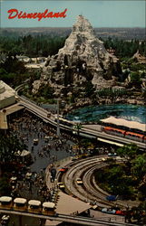 Aerial View of Disneyland Postcard