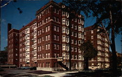 The Abington Hotel & Apartments Detroit, MI Postcard Postcard