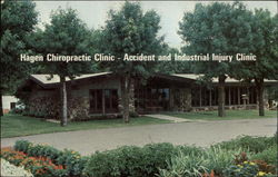 Hagen Chiropractic Clinic - Accident and Industrial Injury Clinic Sioux Center, IA Postcard Postcard