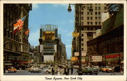 Times Square Postcard