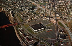 Memorial Coliseum Postcard