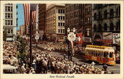 Rose Festival Parade Portland, OR Postcard Postcard