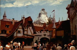 Swiss Village Anaheim, CA Disney Postcard Postcard