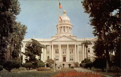 Fresno County Courthouse California Postcard Postcard