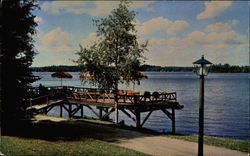 Sundeck at Pehrson Lodge On Lake Vermillion Postcard