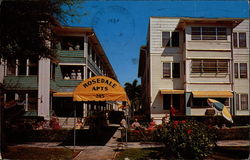 Rosedale Apartments St. Petersburg, FL Postcard Postcard