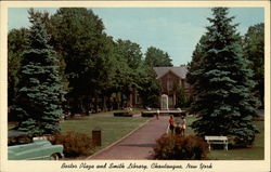 Bestor Plaza and Smith Library Postcard