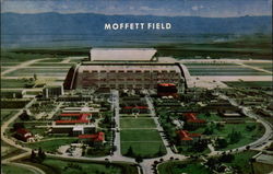 U. S. Naval Air Station - Moffett Field Postcard