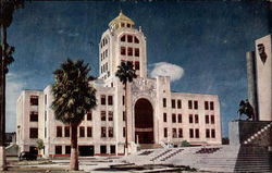 Monterrey Palacio Federal Postcard