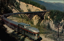 Canadian Pacific's Dome Streamliner Postcard