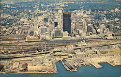 Aerial View of Toronto Postcard