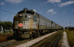 New York Central Railroad Sandusky, OH Postcard Postcard